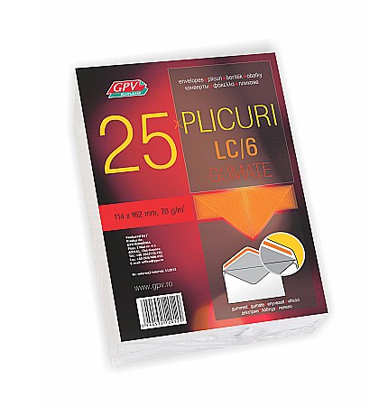 HARTIE PRODUSE DIN HARTIE - GPV PLIC C6 25/SET TRADITIONAL CLAPA V 122012