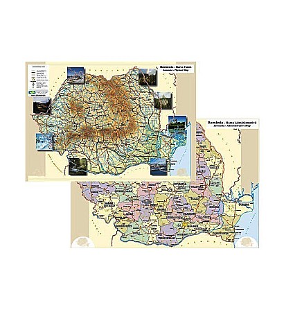 Materiale Didactice - LEG PLANSETA SCOLARA ROMANIA A4 P876