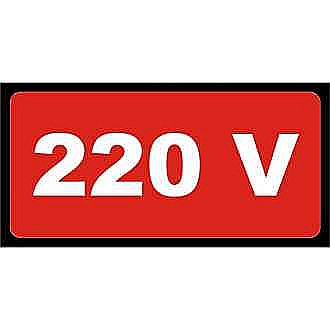 Indicatoare Securitate - TEM INDICATOR PROTECTIE-SEMNE AVERTIZARE 220V 10/SET 803221