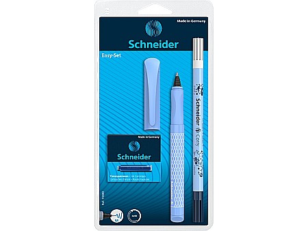 RECHIZITE SCOLARE - SCR SET SCHNEIDER EASY ROLLER BLEU cu PIC si 6 PATROANE 4678