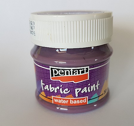 Vopsele pentru textile - VOPSEA TEXTILE 50ML PENTART VIOLET 756654