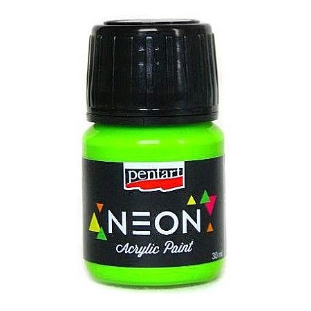 CA CULORI ACRIL FLUORESCENTE VERDE NEON 30ML PENTART 16479 [0]