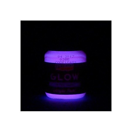 CA CULORI ACRILICE FOSFORESCENTE ROZ 30ML PENTART 16482 [2]