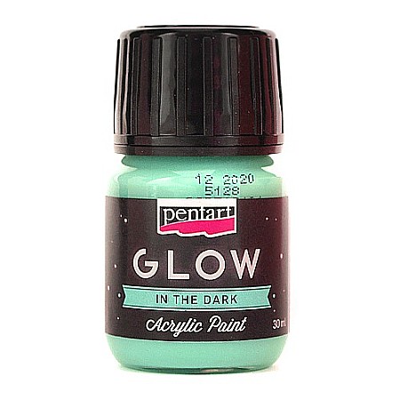 Culori Acrilice - CA CULORI ACRIL FOSFORESCENTE ALBASTRU 30ML PENTART 16484