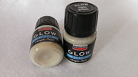 CA CULORI ACRILICE FOSFORESCENTE VERDE DESCHIS 30ML PENTART 16487 [1]