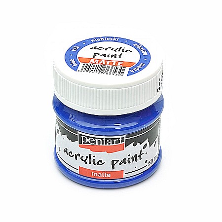 FINE ARTS&GRAPHICS - CA ACRIL PENTART 50ML MAT BLUE 6530/1227