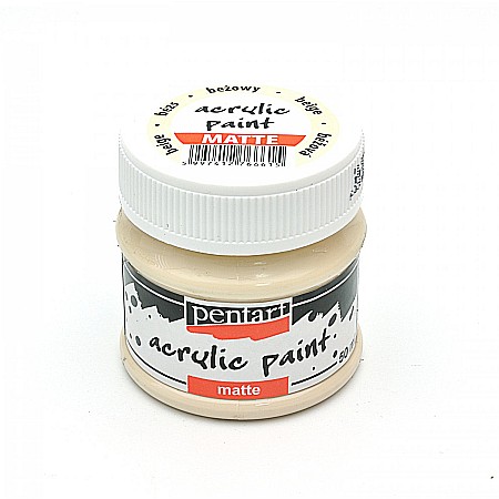 FINE ARTS&GRAPHICS - CA VOPSEA ACRILICA PENTART 50ML MAT BEIGE 6615/1224