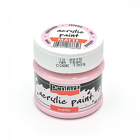 FINE ARTS&GRAPHICS - CA ACRIL PENTART MAT 50ML ROSE 6646/1305