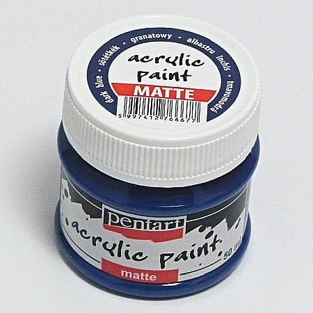CA ACRIL PENTART 50ML  MAT DARK BLUE 1307 [1]