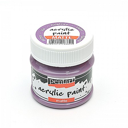 FINE ARTS&GRAPHICS - CA ACRIL PENTART 50ML MAT VIOLET INCHIS 6691/1309