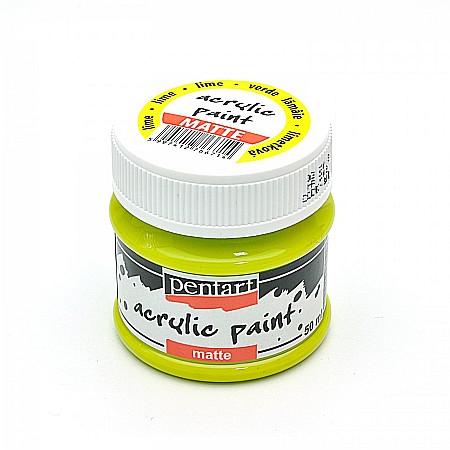 FINE ARTS&GRAPHICS - CA ACRIL PENTART 50ML MAT VERDE LAMAIE 6714