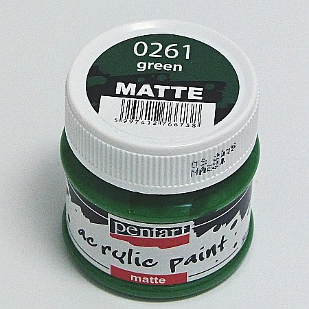 Culori Acrilice Mate - CA ACRIL PENTART MAT 50ML GREEN 6738