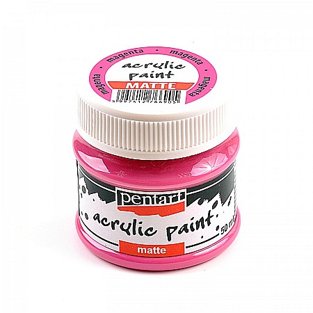 Culori Acrilice Mate - CA ACRIL PENTART MAT 50ML MAGENTA 6905/2349