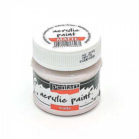 Culori Acrilice Mate - CA ACRIL PENTART 50ML MAT CONTRY ROSE 6967/4395