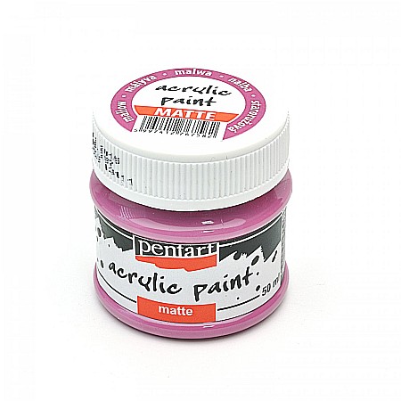 Culori Acrilice Mate - CA ACRIL PENTART MAT 50ML MALLOW 7582/13111