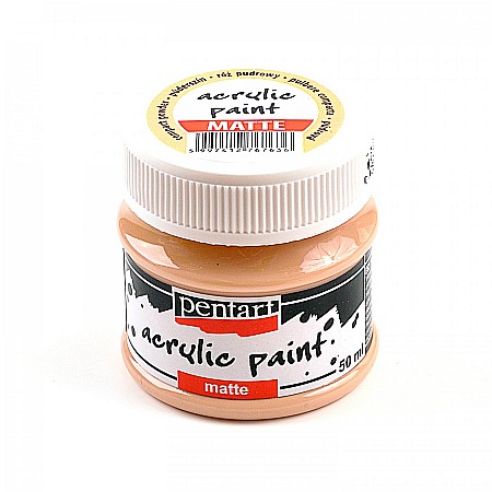 Culori Acrilice Mate - CA ACRIL PENTART MAT 50ML PULBERE COMPACTA 7636/13116