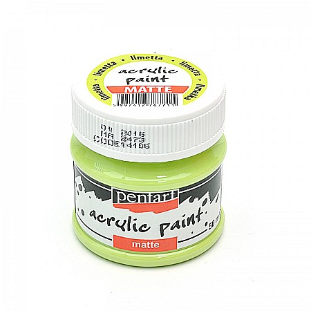 Culori Acrilice Mate - CA VOPSEA ACRILICA PENTART 50ML MAT LIMETTA 7711/14105