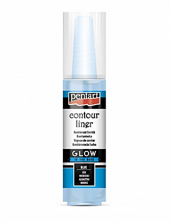 Contururi - CA CONTUR FLORESCENT PENTART BLUE 20 ML
