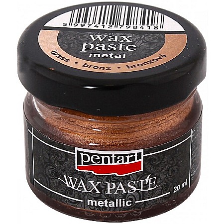 Antichizare - CA PASTA CEARA METALIZATA PENTART 20ML BRONZ 4428