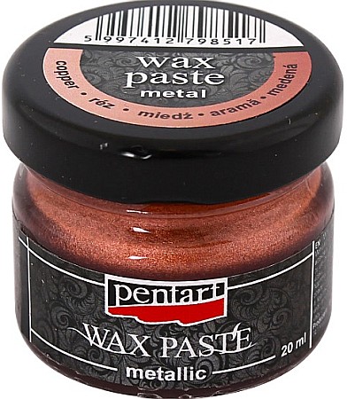 Antichizare - CA PASTA CEARA METALIZATA PENTART 20ML CUPRU 517/4429