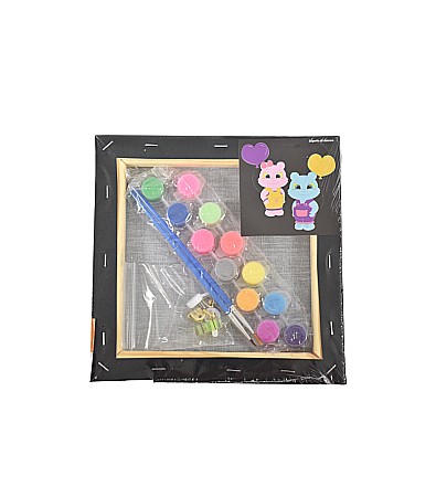 LEC RAMA CU PANZA PREDESENATA NEAGRA URS SF ART PIGNA 20*20CM MCPP202N56 [1]