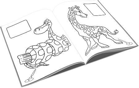 UP CARTE COLORAT A4 LIPIM SI COLORAM ANIMALE SALBATICE [1]