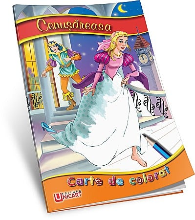 Carti de Colorat - UP CARTE COLORAT A5 CENUSAREASA