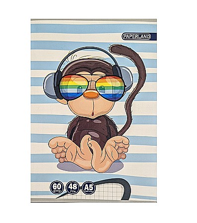 Caiete scolare - PA CAIET A5 48 FILE 60g PATRATELE 24000001