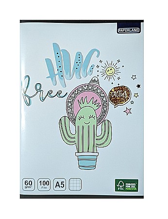 Caiete scolare - PA CAIET A5 100F PATRATELE POLI 24000010