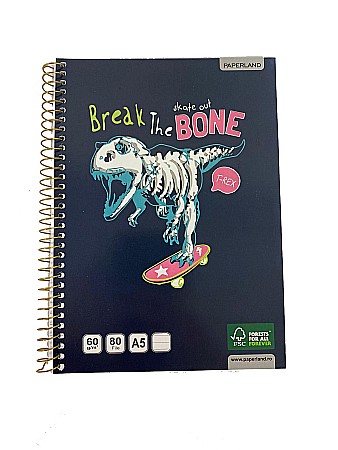 Caiete scolare - PA CAIET A5 80F LINII SPIRA 60G 24000156