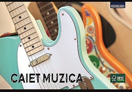 Caiete scolare - PA CAIET MUZICA 24F 17*24CM 24800013/ 24000038