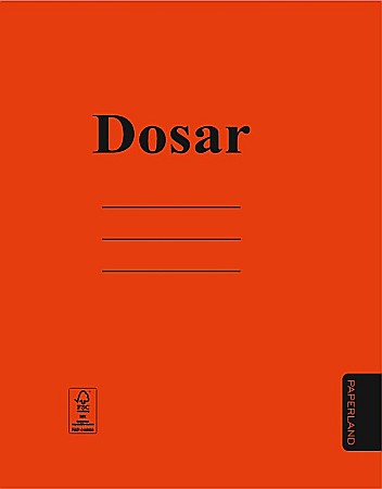 ORGANIZARE SI ARHIVARE - PA DOSAR SINA CARTON ROSU 300g/mp 22000094