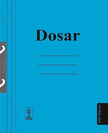 ORGANIZARE SI ARHIVARE - PA DOSAR INCOPCIAT 1/1 ALBASTRU 300g/mp 22000126