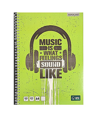 PA CAIET A4 80F PATRATELE SPIRA DUBLA 24000090 [2]