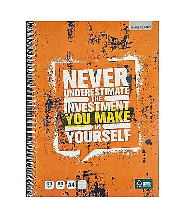 Caiete scolare - PA CAIET A4 80F LINII SPIRA DUBLA 24000089