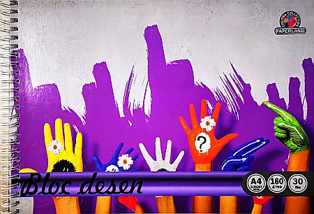 RECHIZITE SCOLARE - PA BLOC DESEN SPIRA A4 160G 30F 24000282 N