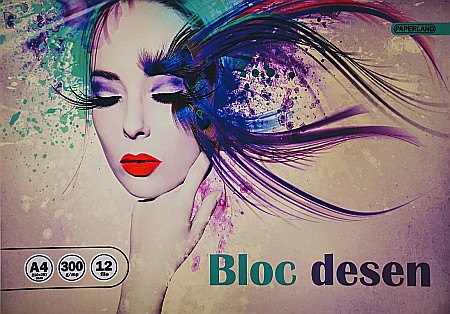 PA BLOC DESEN A4 12F 300g/mp 24000348 [1]
