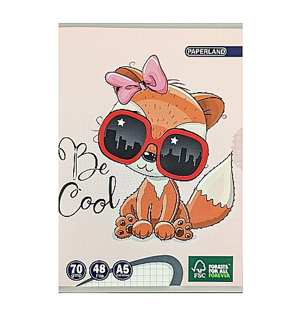 Caiete scolare - PA CAIET A5 48F PATRATELE PREMIUM 70G 24800003