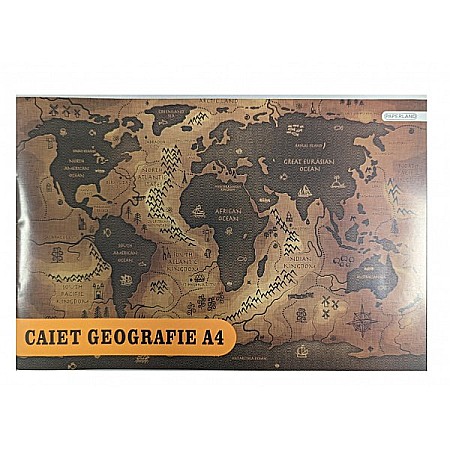 Caiete scolare - PA CAIET A4 GEOGRAFIE 24F 24000361