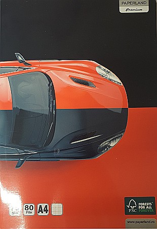 Caiete scolare - PA CAIET A4 80F 70GR PATRATELE 24800009