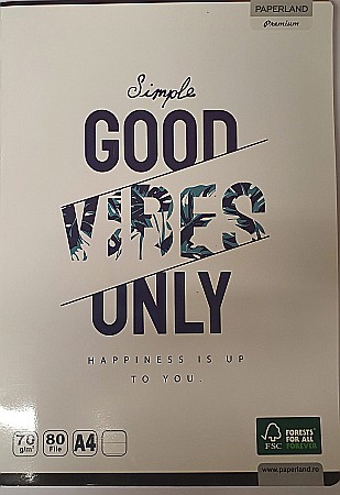 Caiete scolare - PA CAIET A4 80F 70GR LINII 24800010