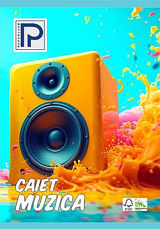 Caiete scolare - PA CAIET MUZICA A4 24F PORTRET 24800037