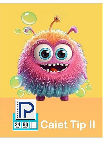 Caiete scolare - PA CAIET TIP II A5 40F 80GR  24000432