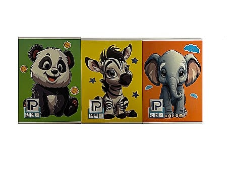 Caiete scolare - PA CAIET A5 CLASA 0 LINII-VELIN PENTRU INCEPATORI 24F 80G 24000438