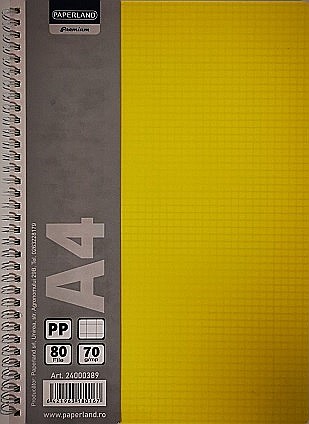 PA CAIET A4 80F PATRATELE SPIRA PP 24000389 [4]