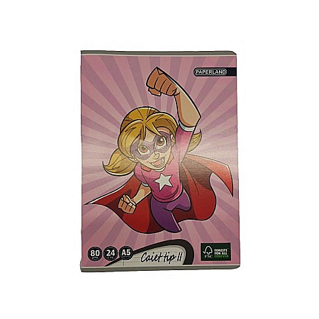 Caiete scolare - PA CAIET TIP II A5 24F 80GR 24000197