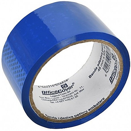 Benzi adezive - LEG BANDA ADEZIVA OFFICE COVER 48*50 ALBASTRA B1240