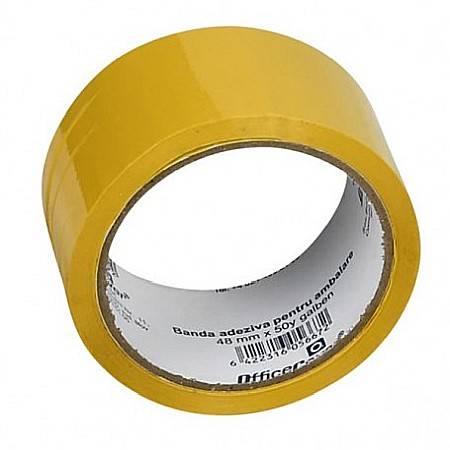 LEG BANDA ADEZIVA OFFICE COVER 48*50 GALBENA B1242 [1]