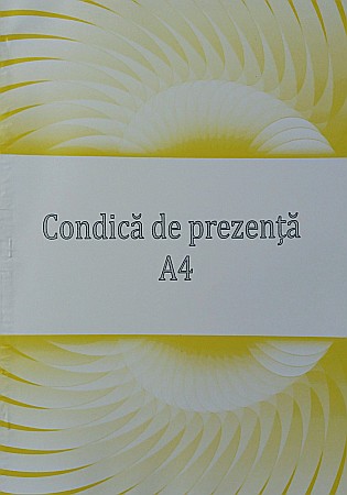 HARTIE PRODUSE DIN HARTIE - GOL CONDICA PREZENTA A4