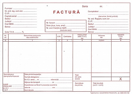 GOL FACTURA A5 CU TVA TP000153 [2]